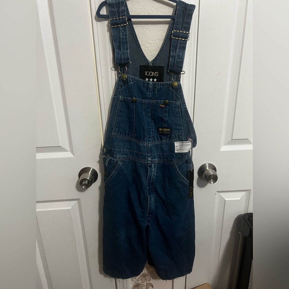 NWT Handcrafted Reimagined Denim Overalls